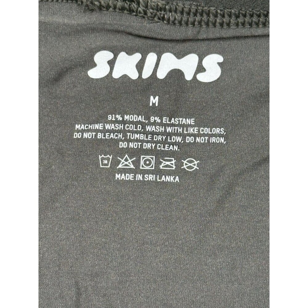 NWT Skims Stretch Men's 3" Inseam Boxer Brief Gunmetal Grey Medium BO-BTR-5294M - Picture 4 of 7